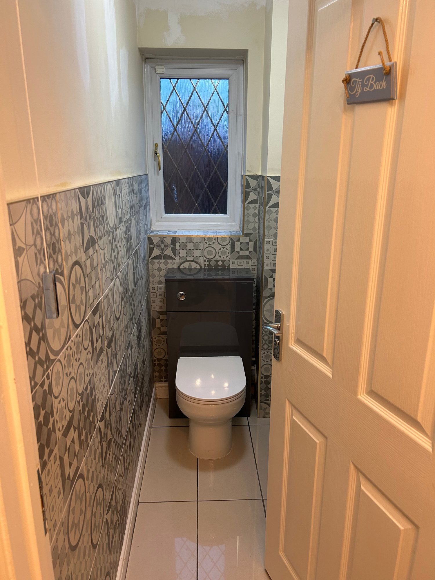 Cloakroom installation in Gloucestershire by Camms Bathrooms
