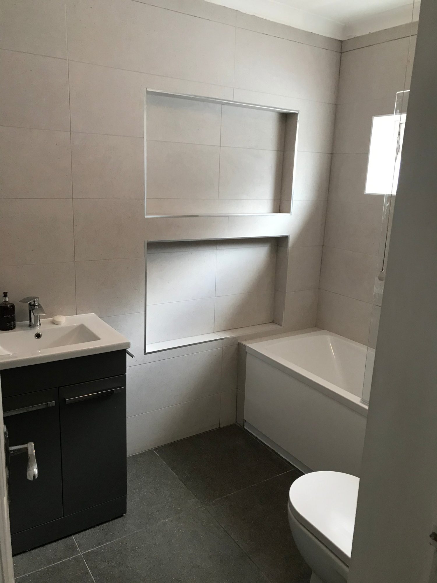 Bathroom installation in Gloucestershire by Camms Bathrooms