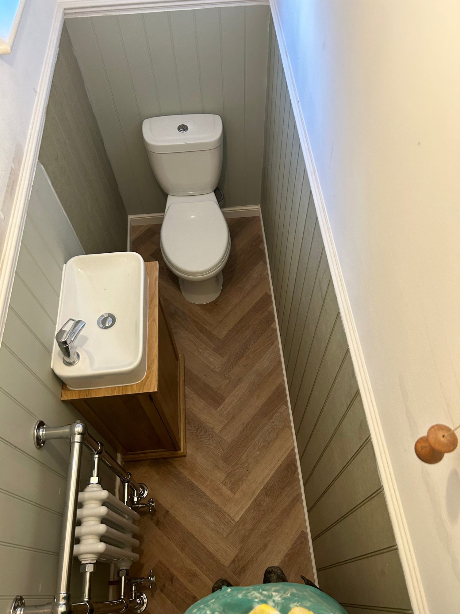 Cloakroom Installation by Camms Bathrooms